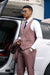Lilac Glen Check Hybrid Fit Suit by Stacy Adams - Wedding - Prom