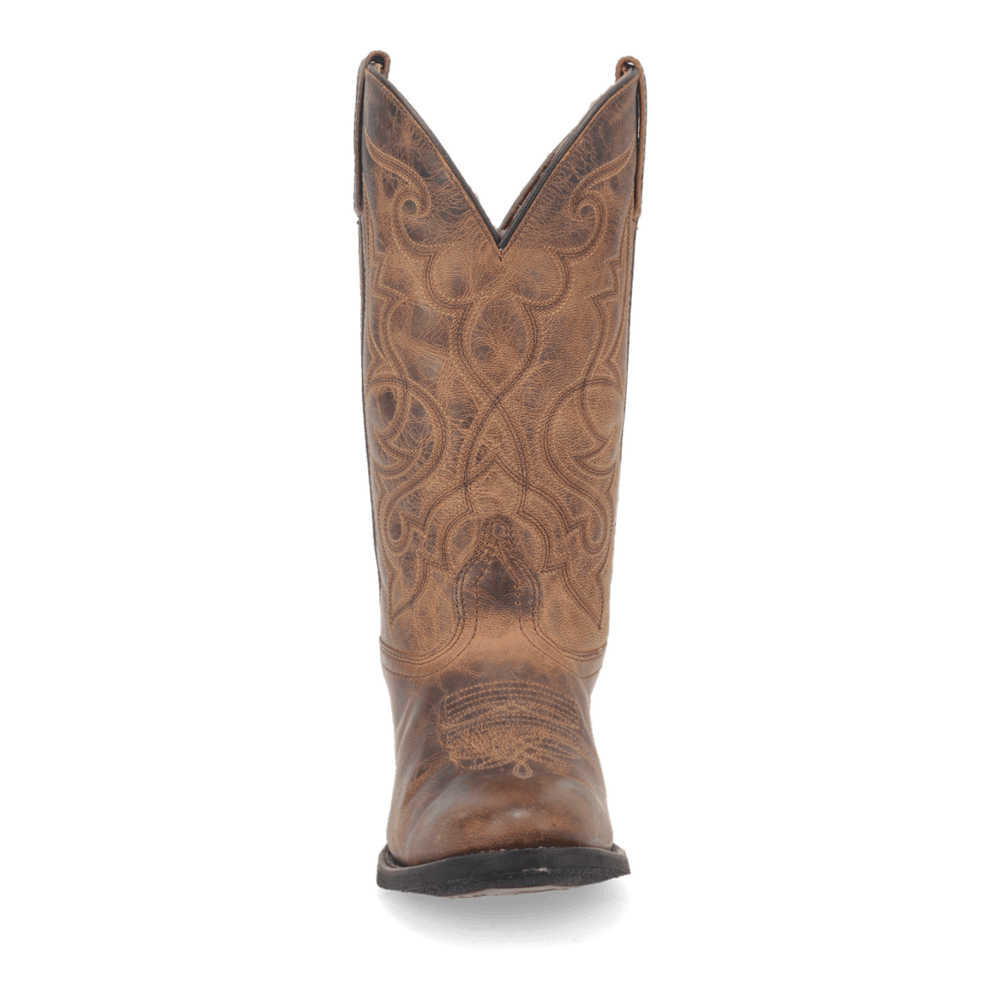 Laredo Maddie Leather Boot - Premium Brown Ankle Boot