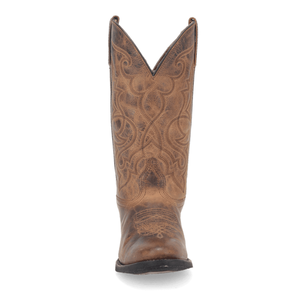 Laredo Maddie Leather Boot - Premium Brown Ankle Boot