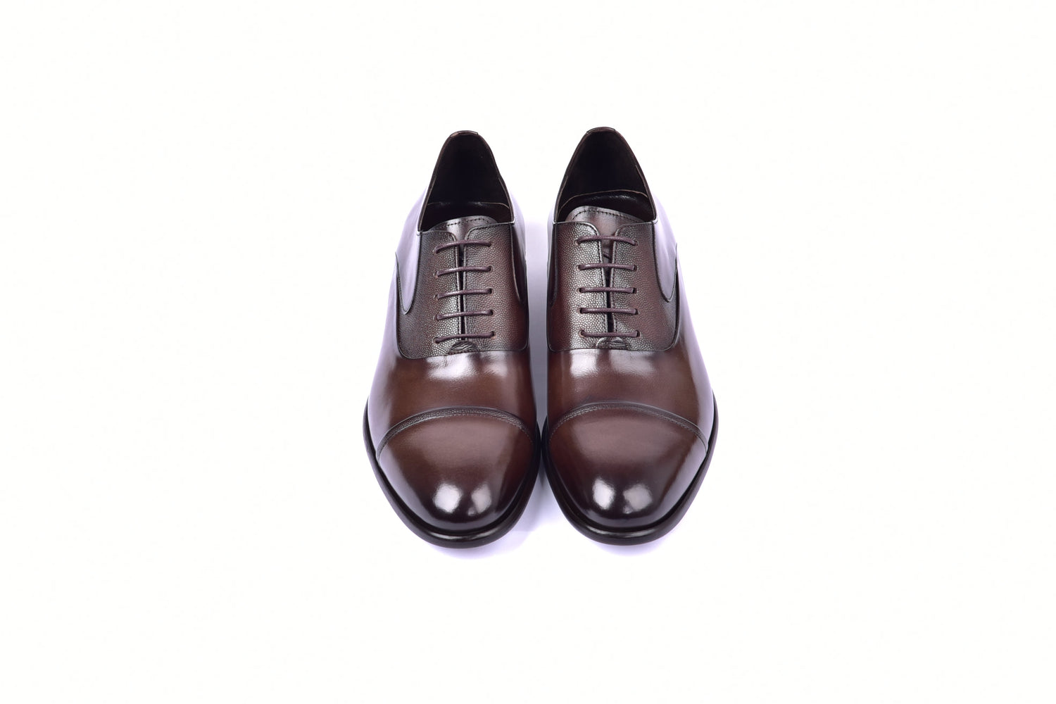 C001201-5256 Cap toe Lace up- Brown