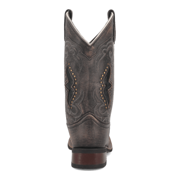 Laredo Spellbound Leather Boot - Luxe Black Ankle Boot