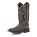 Laredo Spellbound Leather Boot - Luxe Black Ankle Boot