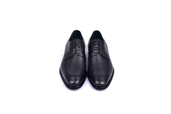 C0011-5876 Deer Skin Lace up- Black