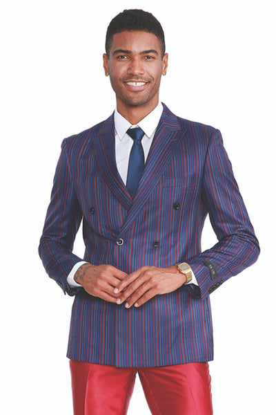 Satin Stripe Pants