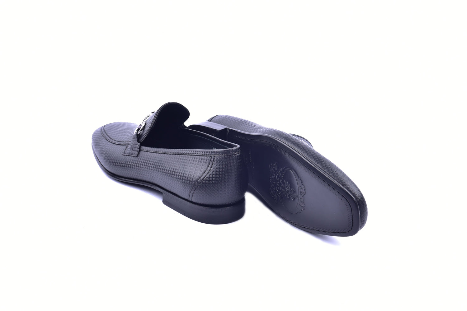 C02020-6091 Designed Leather -Black