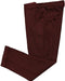 Mens Vintage Tweed Dress Pants Slacks Trousers Regular Fit Suit Pants in Burgundy