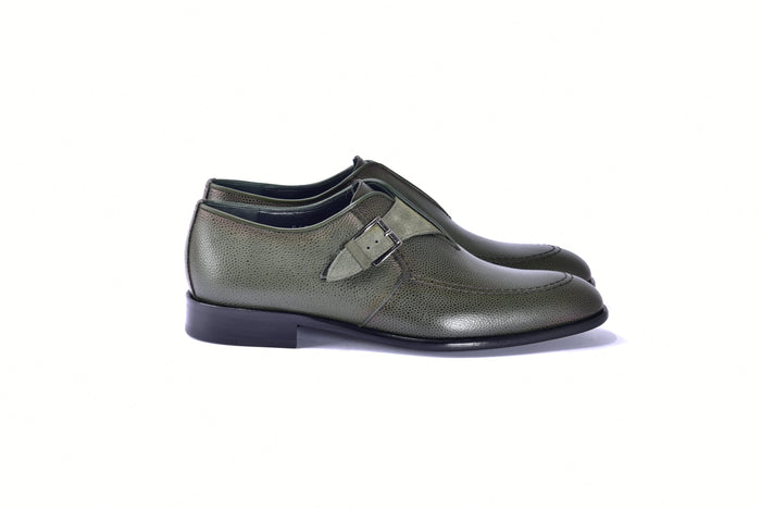 C052-6471 Monk strap-Green