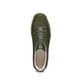 Zelli Gotti Suede and Leather Sneaker in Olive | Refined Sport Style