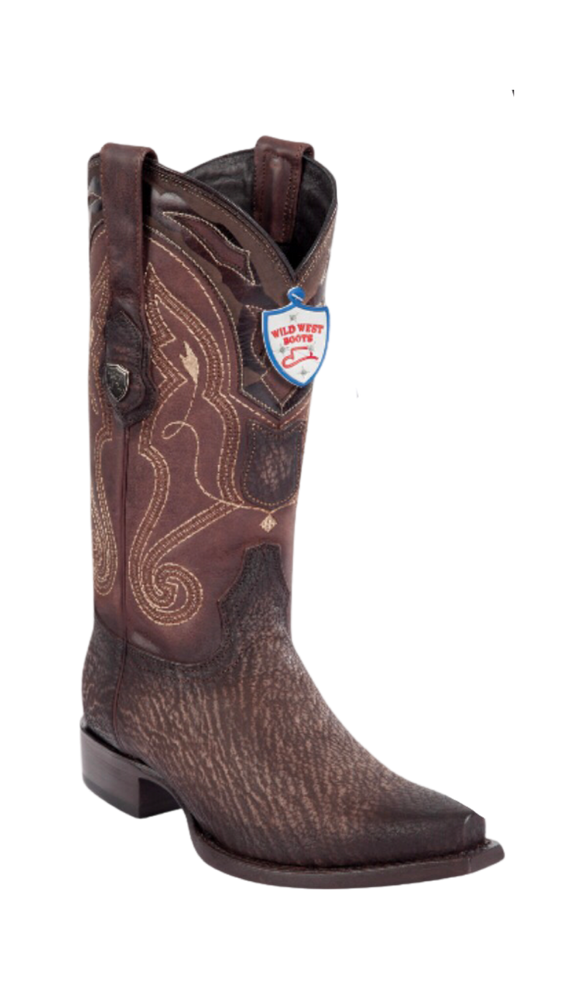 Bota de Tiburon Original Horma Punta Recortada Wild West