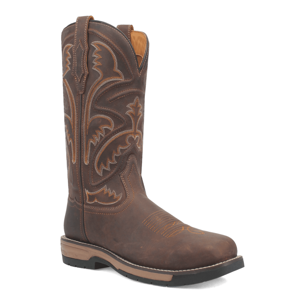 Laredo Sherpa Steel Toe Leather Boot - Rugged Luxury