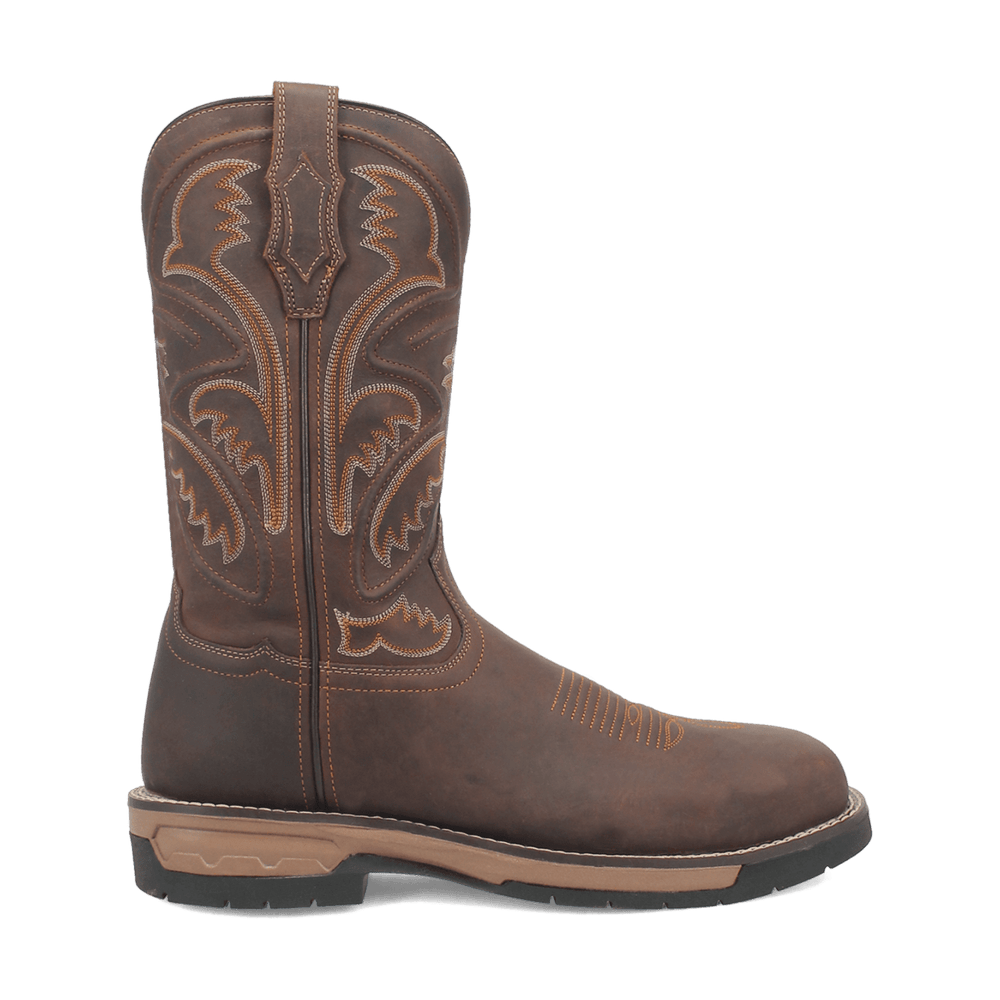 Laredo Sherpa Steel Toe Leather Boot - Rugged Luxury