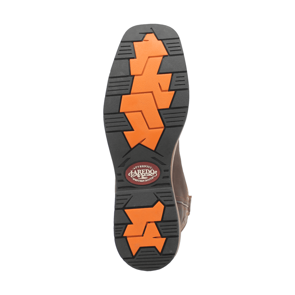 Laredo Sherpa Steel Toe Leather Boot - Rugged Luxury