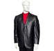 Zacchi Mickey Alligator Leatherette Black Jacket