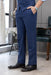 Mens Vintage Tweed Dress Pants Slacks Trousers Regular Fit Suit Pants in Blue - view 3