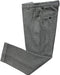 Mens Vintage Tweed Dress Pants Slacks Trousers Regular Fit Suit Pants in Grey