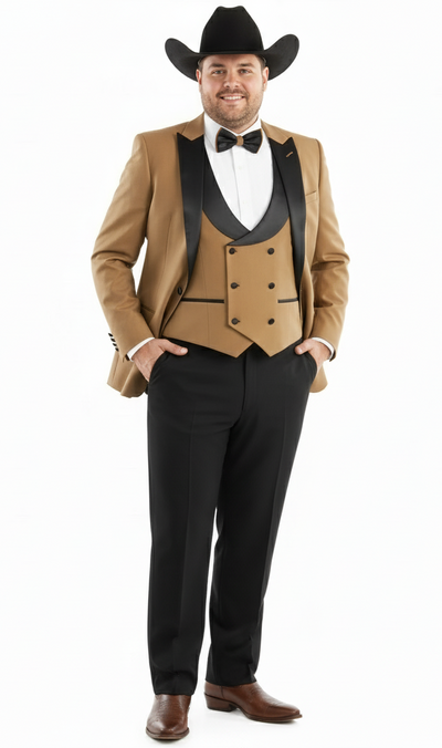 Tan Tuxedo