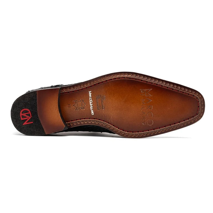 Marco Di Milano Trento Black Genuine Caiman Crocodile Slip-On - view 4