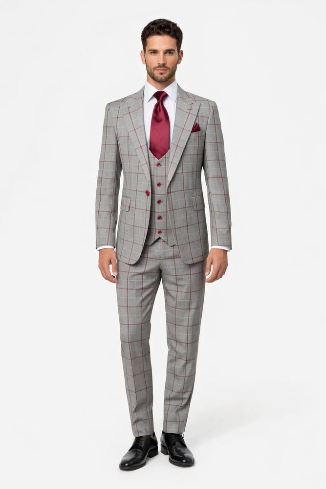 Rossi Man RM1854 Tom Slim Fit Suit – Modern Men’s Formalwear