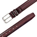 Mezlan Leather & Deerskin Belt - Luxury Italian Crafted