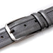 Mezlan Leather & Deerskin Belt - Luxury Italian Crafted