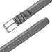 Mezlan Leather & Deerskin Belt - Luxury Italian Crafted