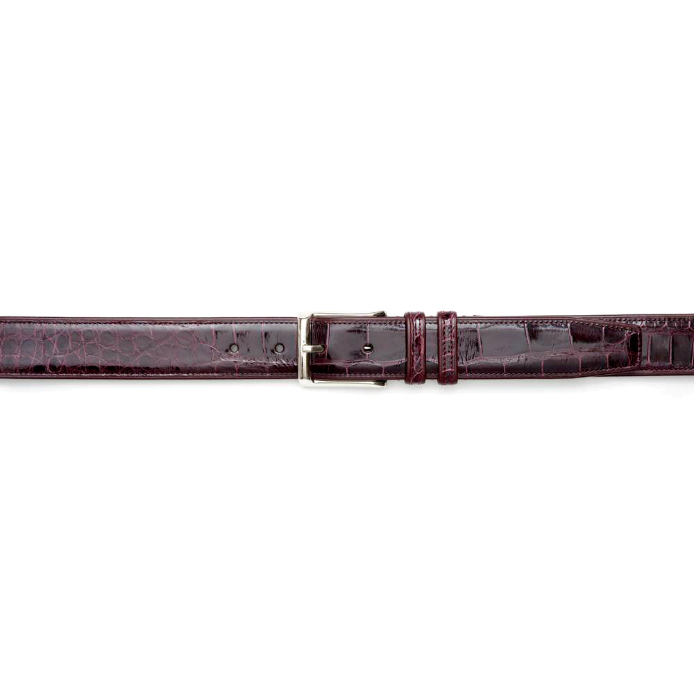 Mezlan Alligator Belt: Luxurious Exotic Leather Accessory
