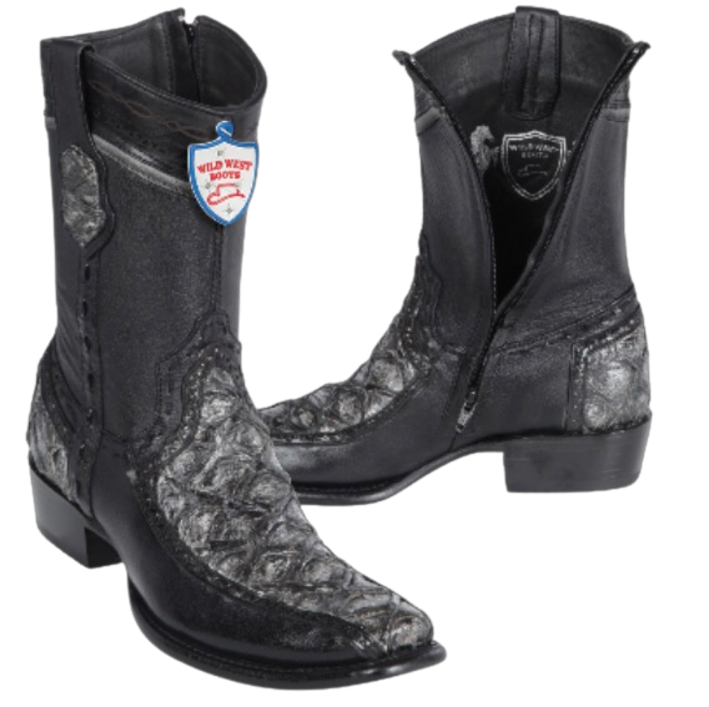 Botin de Pirarucu Original Horma Dubai Wild West