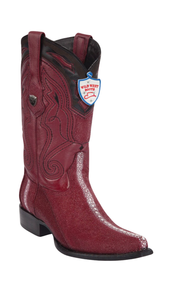 Bota de Mantarraya Original Horma Punta Recortada Wild West