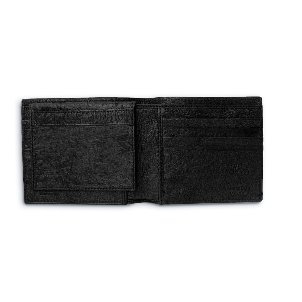 Ferrini Full Quill Ostrich Billfold - Luxury Leather Shoe