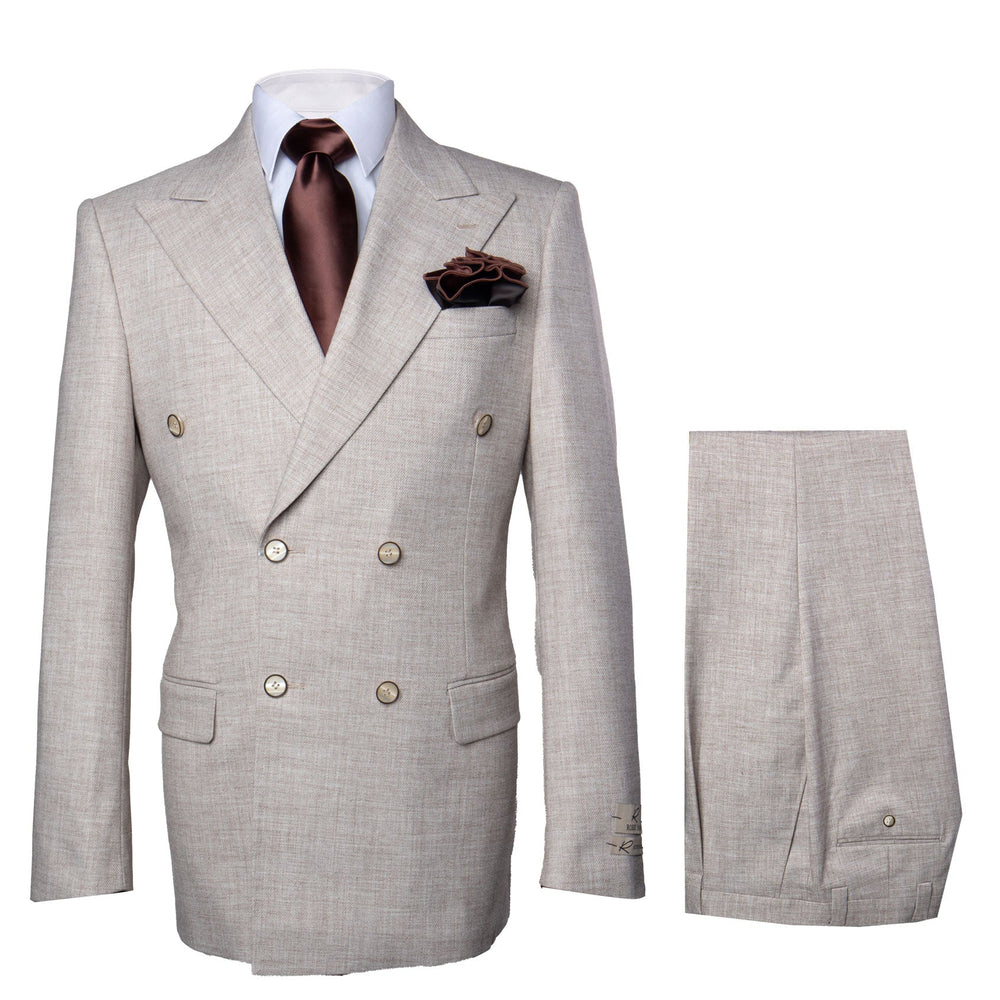 Rossi Man ARTHUR RM2306 Double-Breasted Suit – A Modern Classic for Men