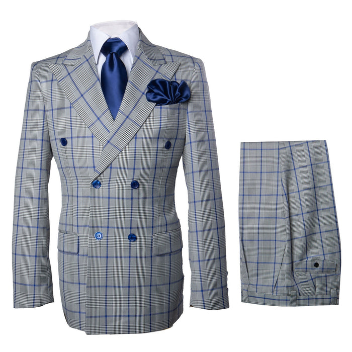 ROSSI MAN Double Breasted Suit Arthur RM2322 – Classic Men’s Fashion