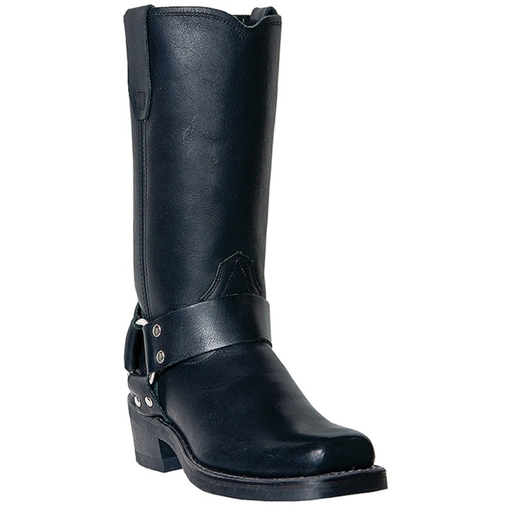 Dingo Black Womens Leather Motor Cycle Boots