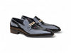 Carrucci Amber Patent Leather Chain Loafers