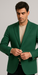 Augusta Green Blazer Men's Classic Brass buttons Blazer Sport Jacket