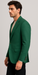 Augusta Green Blazer Men's Classic Brass buttons Blazer Sport Jacket