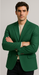 Augusta Green Blazer Men's Classic Brass buttons Blazer Sport Jacket