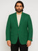 Augusta Green Blazer Men's Classic Brass buttons Blazer Sport Jacket