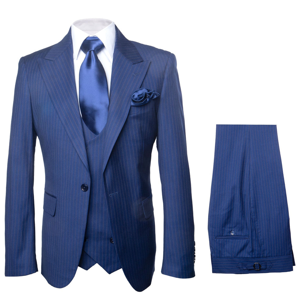 ROSSI MAN Bond RM1782: Slim Fit 3 Piece Suit for Modern Men