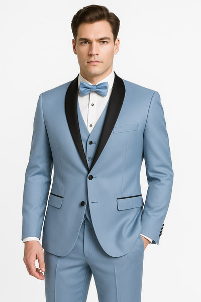 Dusty Blue Tuxedo