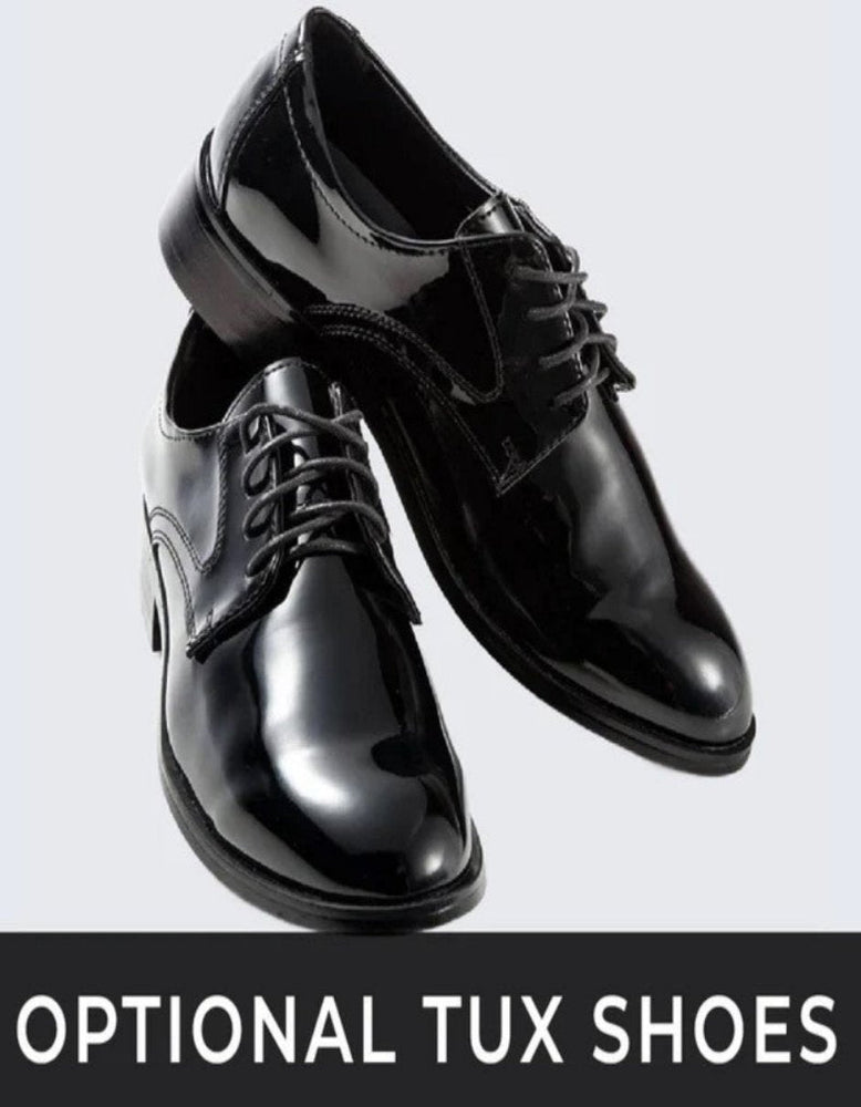 Black and Red Tuxedo Jacket Floral Pattern Slim Fit - Wedding - Prom 2025