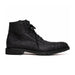 Marco Di Milano Leoni Oil Black Caiman Crocodile Lace-Up Boots