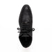 Marco Di Milano Leoni Oil Black Caiman Crocodile Lace-Up Boots