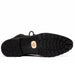 Marco Di Milano Leoni Oil Black Caiman Crocodile Lace-Up Boots