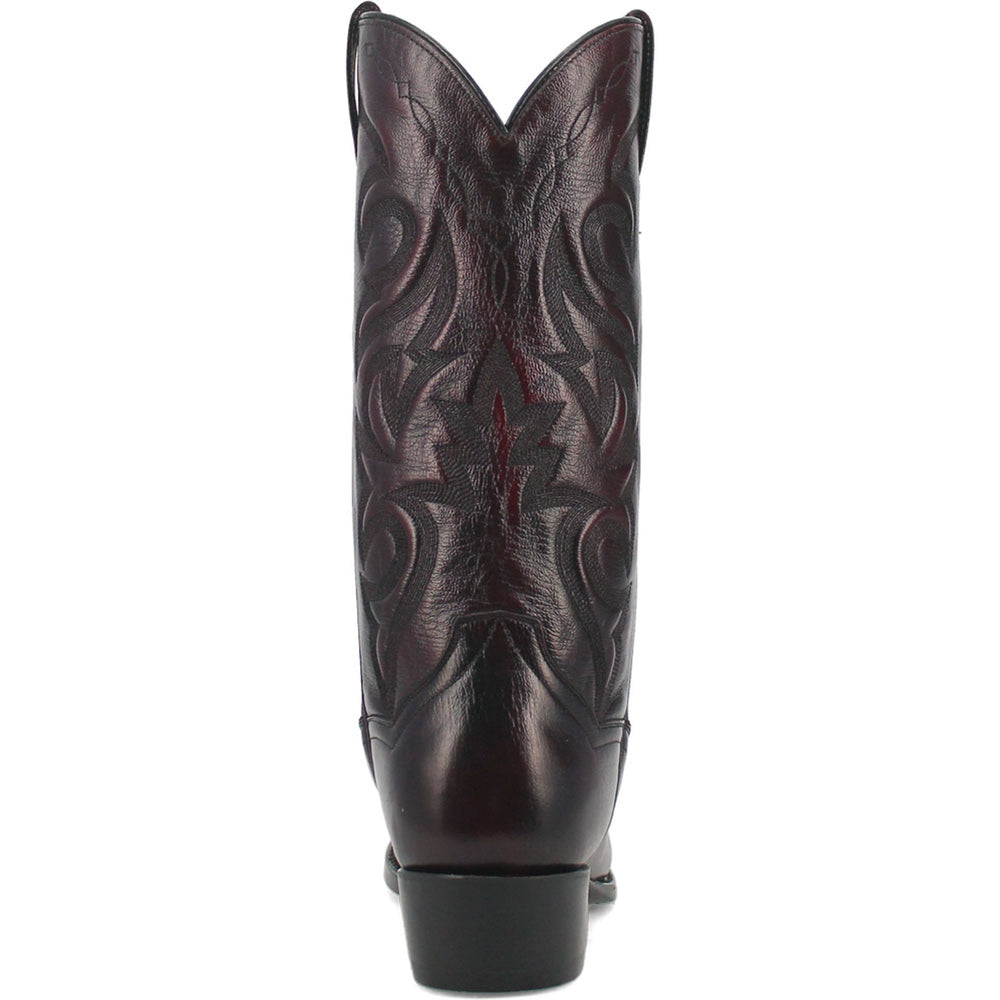 Dan Post Men’s Milwaukee 13 Round Toe Cherry Black Cowboy Boot