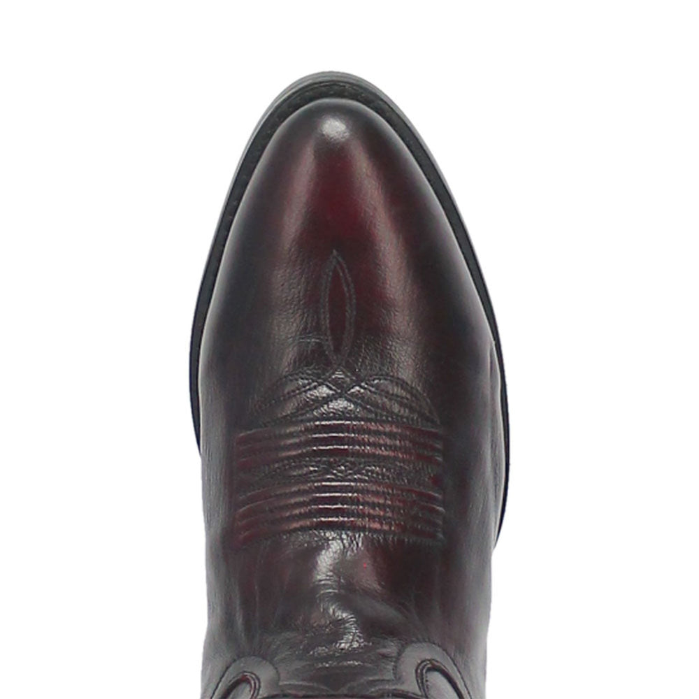 Dan Post Men’s Milwaukee 13 Round Toe Cherry Black Cowboy Boot