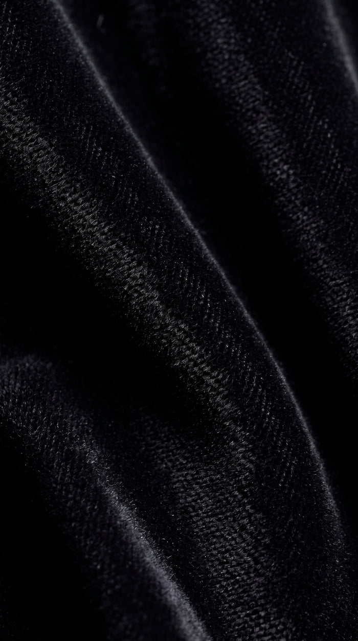 Men’s Rossi Man Zeus Black Velvet Double Breasted Tuxedo Suit, Formal Wedding Prom Dinner Suit Set