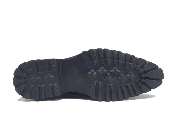 Carrucci Blucher Style Alligator Embossed Oxford