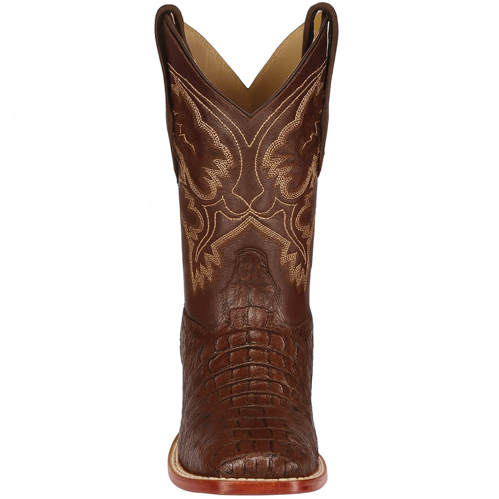 Botas Cuadrada de Cocodrilo Caiman Lomo