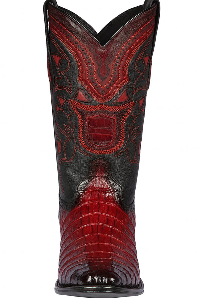 Botas de Cocodrilo Caiman Cola Horma Europea