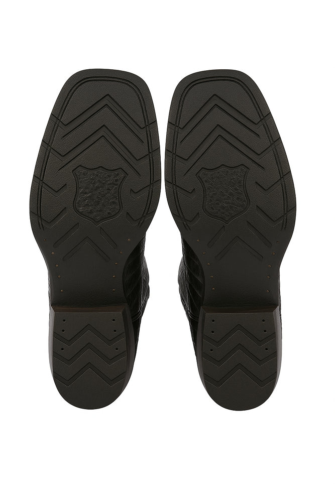 Botas de Cocodrilo Caiman Cola Horma Europea